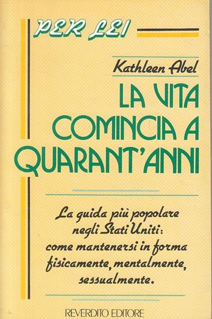 La Vita Comincia a Quarant'Anni - copertina