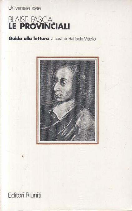Le Provinciali Sigillato - Pascal - copertina