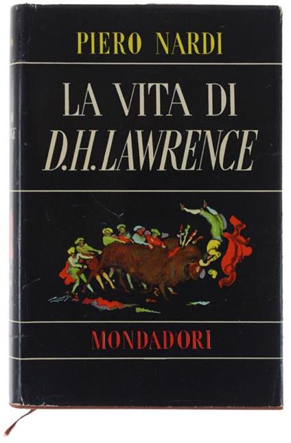 La VITA DI D.H.LAWRENCE - Piero Nardi - copertina