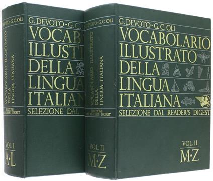 VOCABOLARIO ILLUSTRATO DELLA LINGUA ITALIANA - copertina