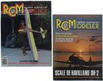 RC MODELER MAGAZINE LOT OF 2: September 1974 + September 1981.