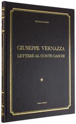 GIUSEPPE VERNAZZA - LETTERE AL CONTE GASCHI