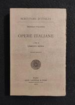 Scrittori d'Italia - Opere Italiane - Folengo - Laterza - 1912 - Vol II