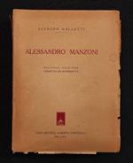 Alessandro Manzoni - A. Galletti - Ed. Corticelli - 1944