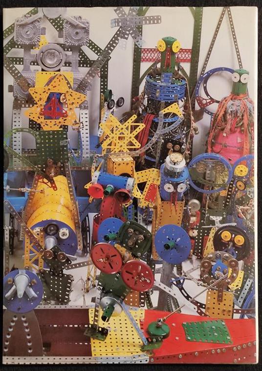 Quarantasei Sculture in Meccano per l'Ubu Re di Alfred Jarry - E. Bay - 1985 - Enrico Baj - copertina
