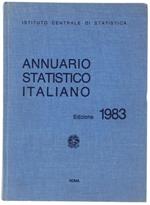 Annuario Statistico Italiano Edizione 1983