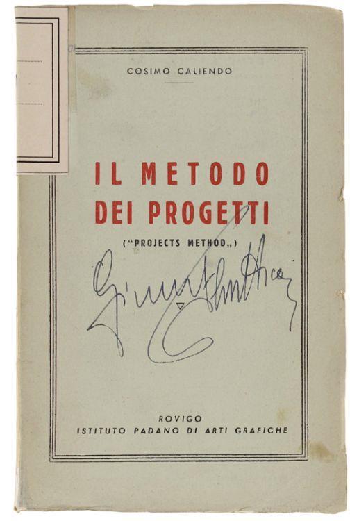 Il Metodo Dei Progetti ("Projects Method") - Cosimo Caliendo - copertina