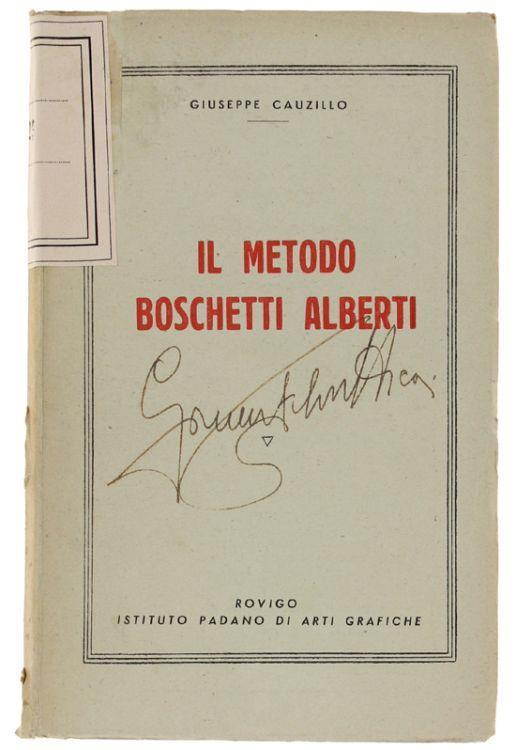 Il Metodo Boschetti Alberti. Esperienze Di Scuola Attiva - Cosimo Caliendo - copertina