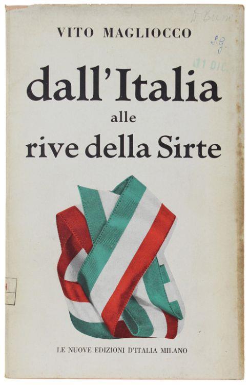 Dall'italia Alle Rive Della Sirte - Vito Magliocco - copertina