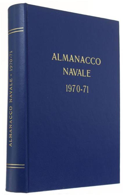 Almanacco Navale 1970-71 - Giorgio Giorgerini - copertina