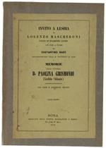 Invito A Lesbia Volto In Esametri Latini Col Testo A Fronte Da Costantino Maes…