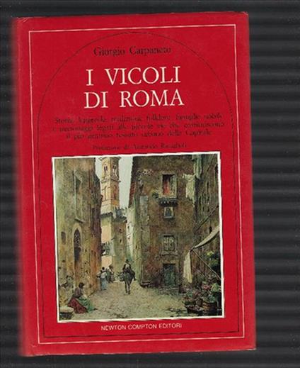 I Vicoli Di Roma - Giorgio Carpaneto - copertina