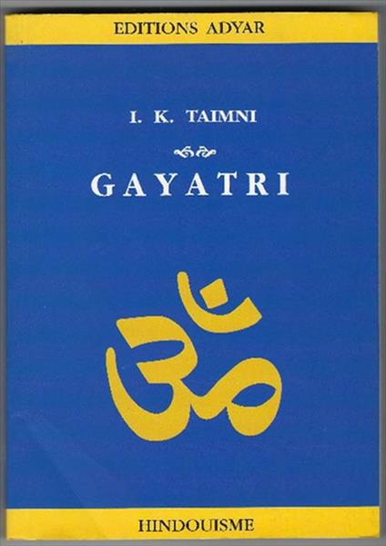 Gayatri - I. K. Taimni - copertina