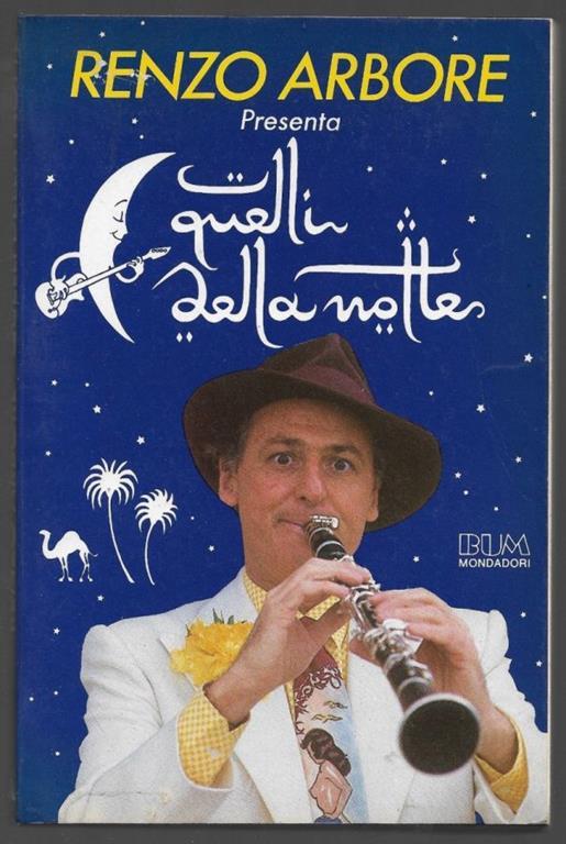 Quelli della notte - Renzo Arbore - copertina