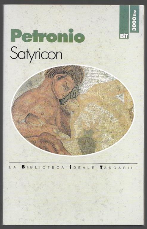 Satyricon - Arbitro Petronio - copertina