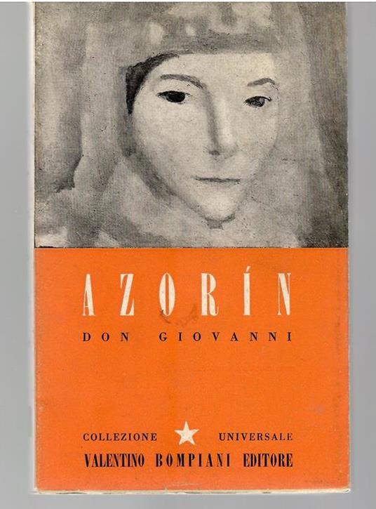 Don Giovanni - Azorín - copertina