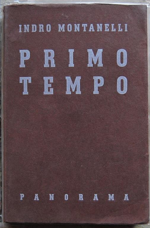 Primo Tempo - Indro Montanelli - copertina