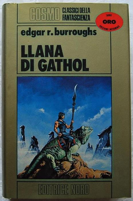 Llana Di Gathol - Edgar Rice Burroughs - copertina