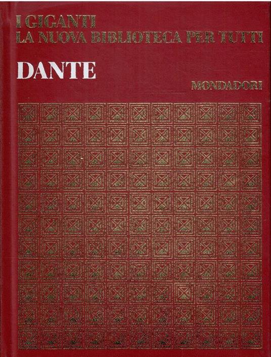 I Giganti La Nuova Biblioteca Per Tutti N. 1 - Dante - Enzo Orlandi - copertina
