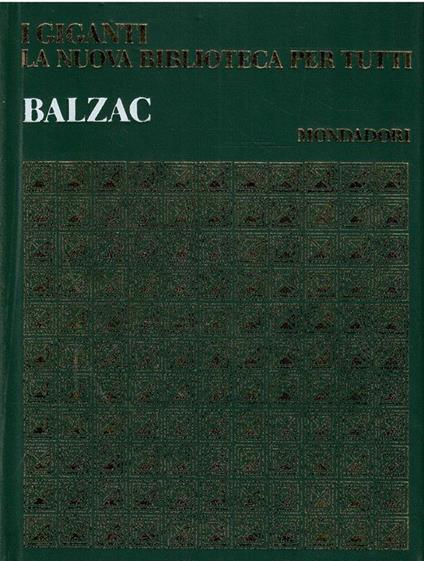 I Giganti La Nuova Biblioteca Per Tutti N. 20 - Balzac - Enzo Orlandi - copertina