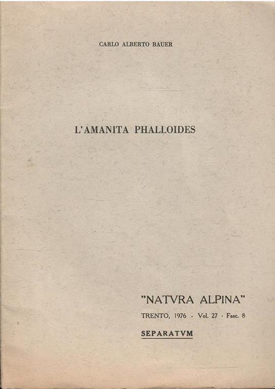 L' Amanita Phalloides - Alberto Carlo - copertina