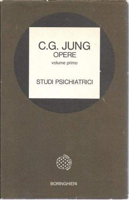 Opere, Vol. 1° - Studi psichiatrici - Carl Gustav Jung - copertina