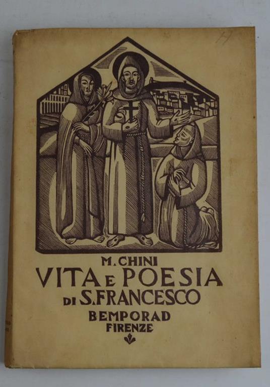 Vita e poesia di San Francesco - Mario Chini - copertina