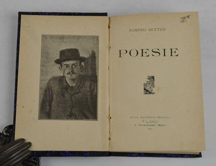 Poesie - Pompeo Bettini - copertina