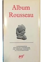 Album Rousseau Iconographie réunie et commentée par Bernard Gagnebin - volume in cofanetto editoriale