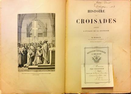 Histoire des croisades - copertina