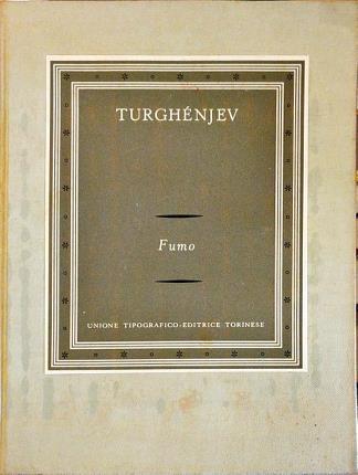 Fumo - Ivan Turgenev - copertina