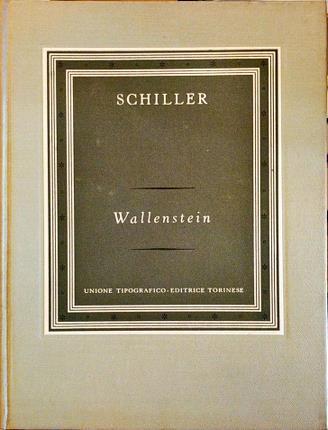 Wallenstein - Friedrich Schiller - copertina