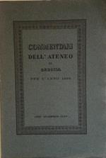 Commentari dell'Ateneo di Brescia. Per l'anno 1965