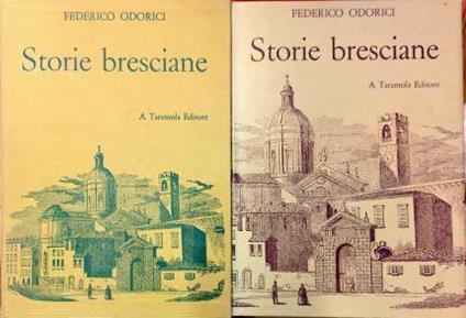 Storie Bresciane - Federico Odorici - copertina