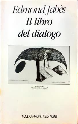 Il libro del dialogo - Edmond Jabes - copertina