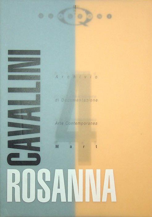 Rosanna Cavallini - Rosanna Cavallini - copertina