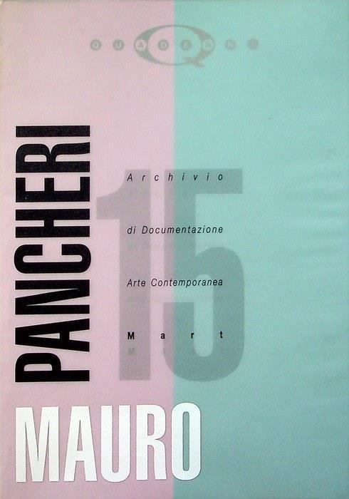 Pancheri Mauro - Mauro Panzeri - copertina