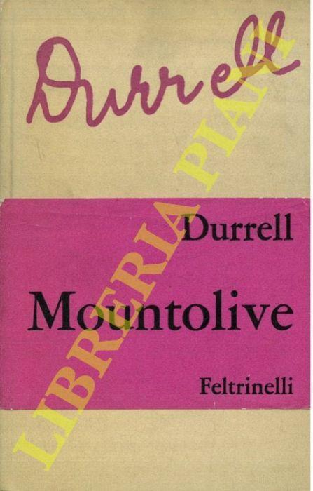 Mountolive - Lawrence Durrell - copertina