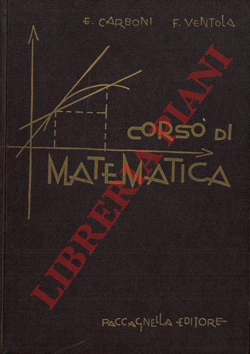 Corso di matematica. Volume II per il 4° Istituto - Enrico Carboni - copertina