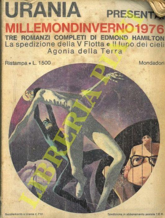 La spedizione della V flotta. Il lupo dei cieli. Agonia della Terra - Edmond Hamilton - copertina