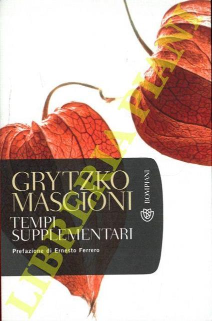 Tempi supplementari - Grytzko Mascioni - copertina