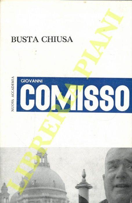 Busta chiusa - Giovanni Comisso - copertina