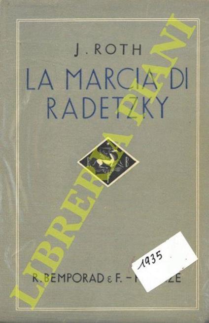 La marcia di Radetzky - Joseph Roth - copertina