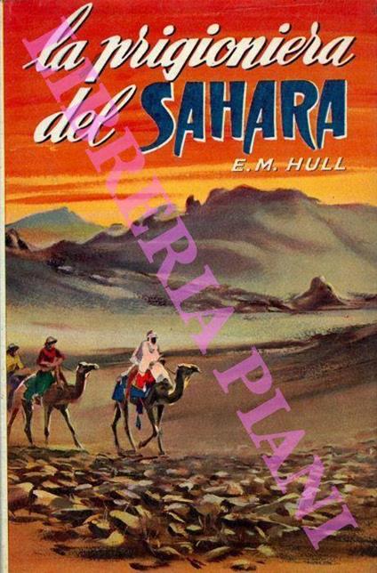 La prigioniera del Sahara - E. M. Hull - copertina