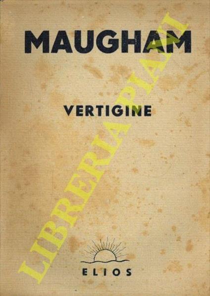 Vertigine - W. Somerset Maugham - copertina