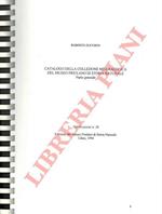 Catalogo della collezione mineralogica del Museo friulano di storia naturale. Parte generale