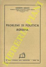 Problemi di politica agraria