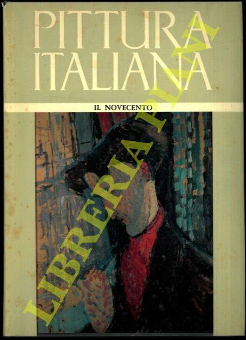 Pittura italiana. I. Medioevo romanico e gotico. II. Il Quattrocento. III. Il Cinquecento. IV. Dal Seicento all' Ottocento,.V. Il Novecento - Roberto Salvini - copertina