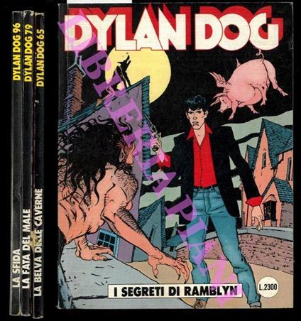 Dylan Dog. N. 64, 65, 79, 96, - copertina