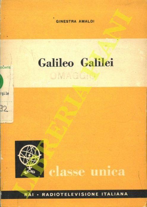 Galileo Galilei - Ginestra Amaldi - copertina